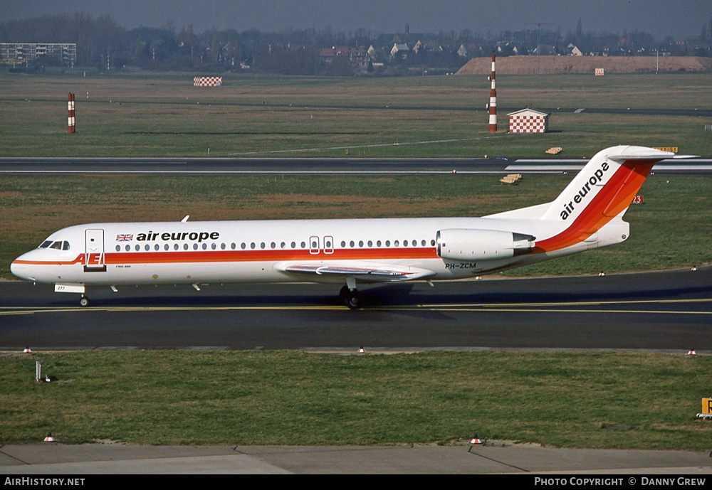 Aircraft Photo of PH-ZCM | Fokker 100 (F28-0100) | Air Europe | AirHistory.net #314995