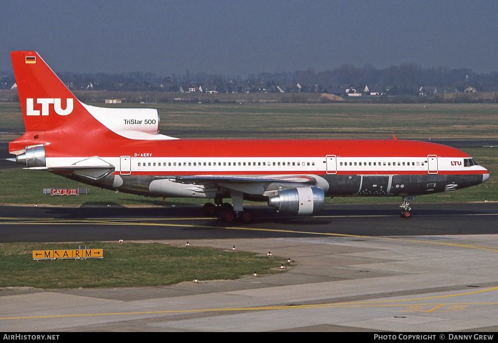 Aircraft Photo of D-AERV | Lockheed L-1011-385-3 TriStar 500 | LTU - Lufttransport-Unternehmen | AirHistory.net #315001