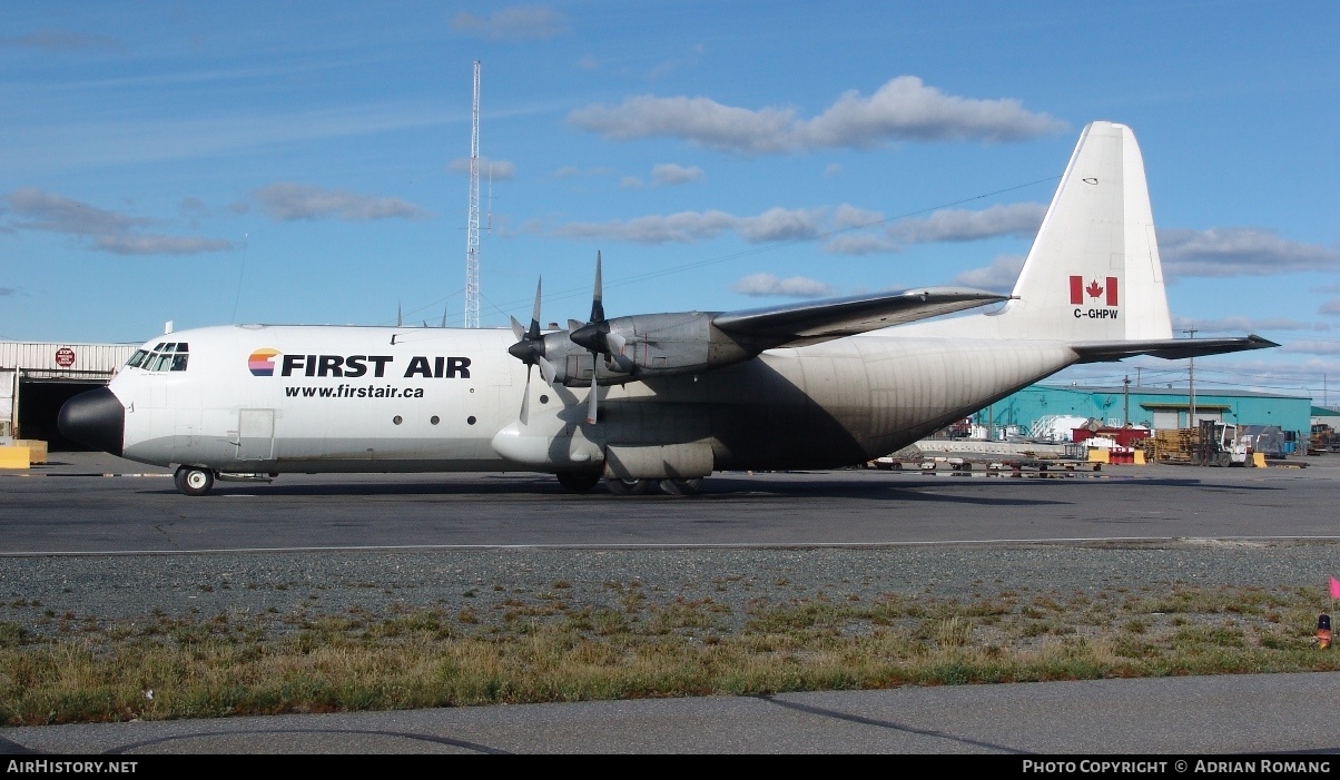 Aircraft Photo of C-GHPW | Lockheed L-100-30 Hercules (382G) | First Air | AirHistory.net #315003