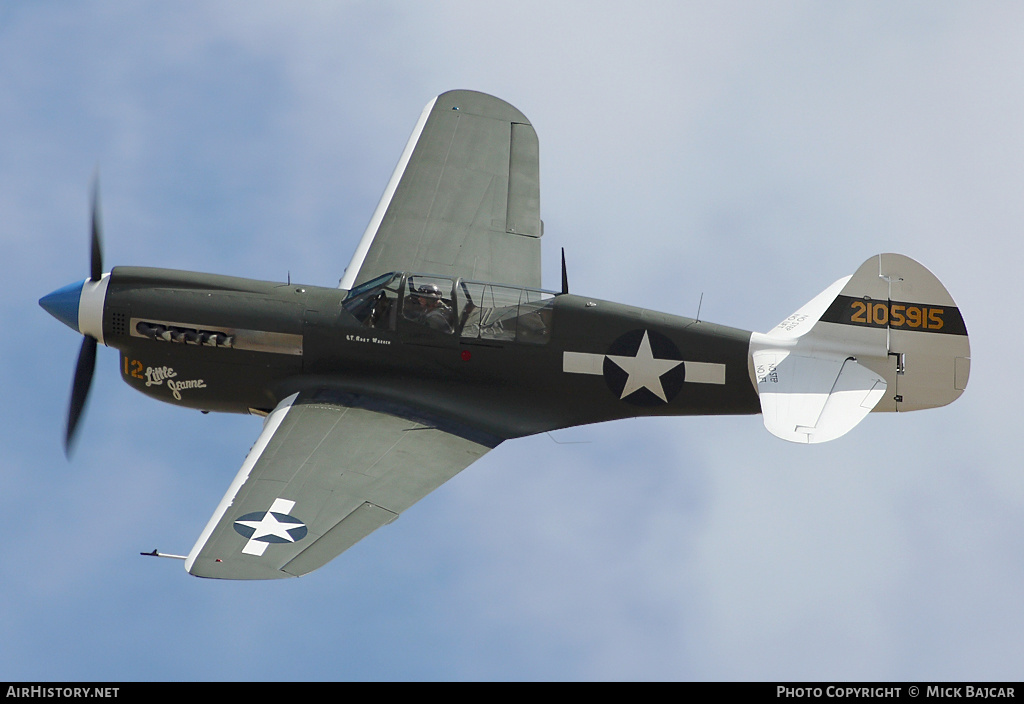 Aircraft Photo of F-AZKU / 2105915 | Curtiss P-40N Warhawk | USA - Air Force | AirHistory.net #315012