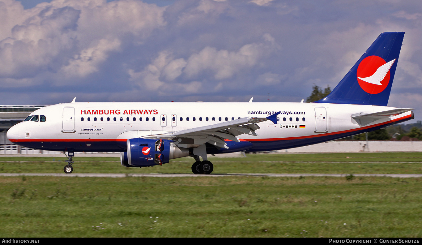 Aircraft Photo of D-AHHA | Airbus A319-111 | Hamburg Airways | AirHistory.net #315016