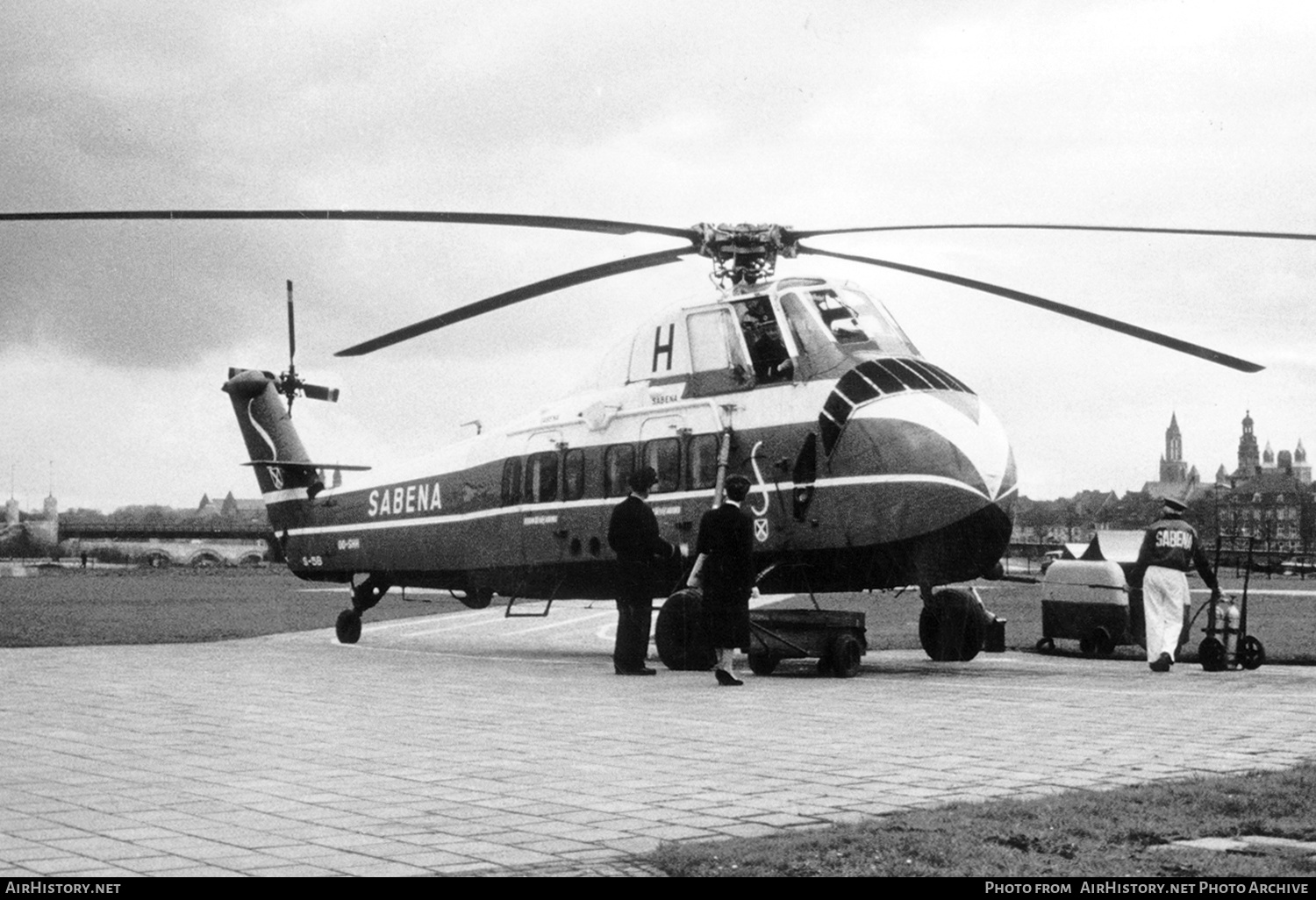 Aircraft Photo of OO-SHH | Sikorsky S-58C | Sabena | AirHistory.net #315033