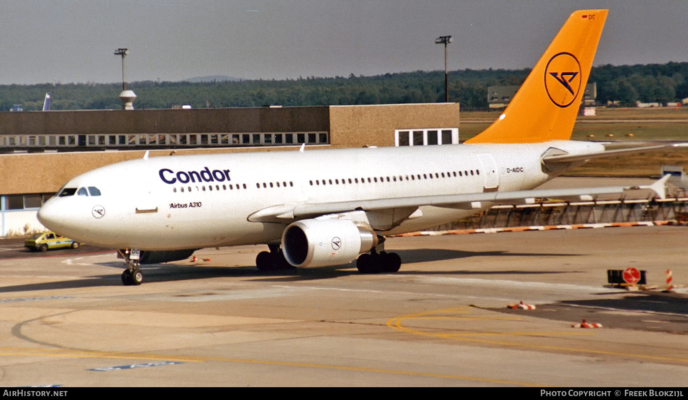 Aircraft Photo of D-AIDC | Airbus A310-304 | Condor Flugdienst | AirHistory.net #315064