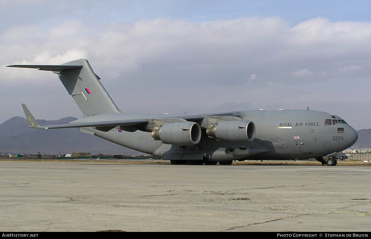 Aircraft Photo of ZZ172 | Boeing C-17A Globemaster III | UK - Air Force | AirHistory.net #315067