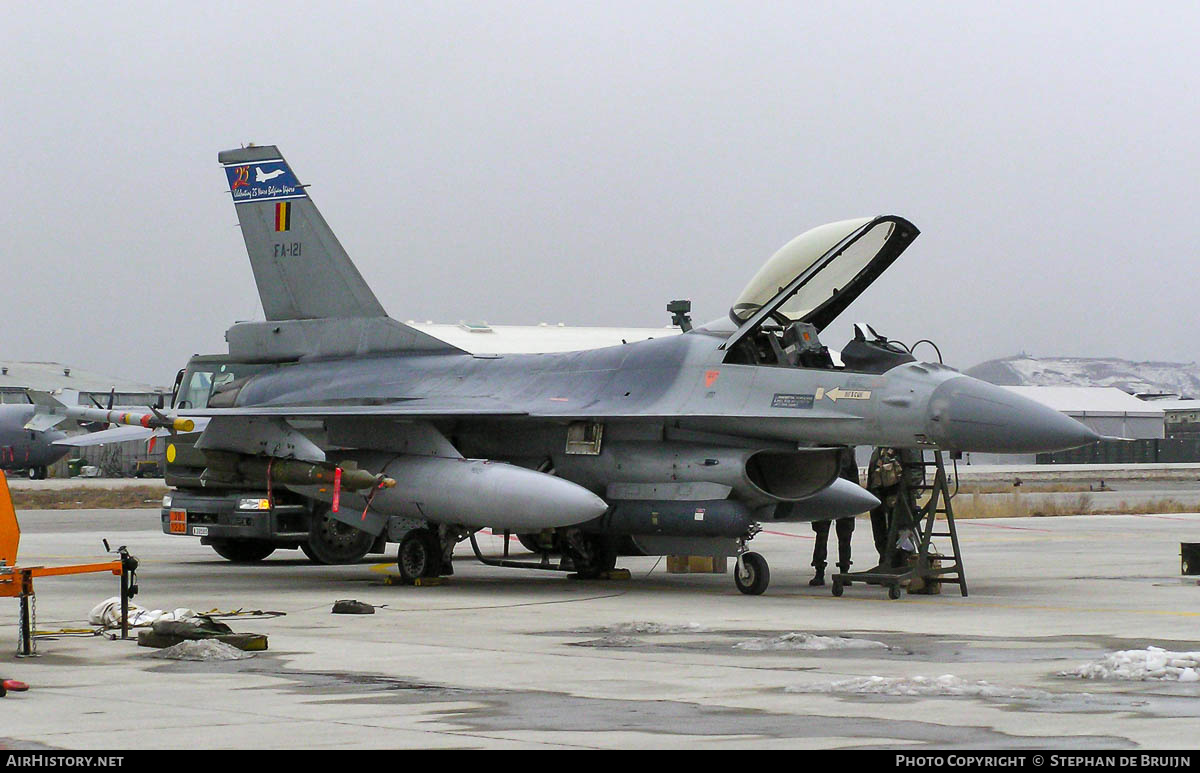 Aircraft Photo of FA121 | General Dynamics F-16AM Fighting Falcon | Belgium - Air Force | AirHistory.net #315075