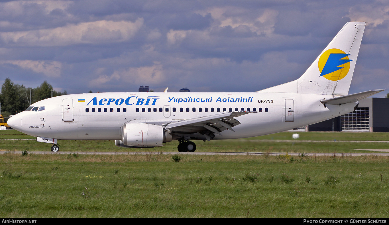 Aircraft Photo of UR-VVS | Boeing 737-5Q8 | AeroSvit Ukrainian Airlines | AirHistory.net #315076