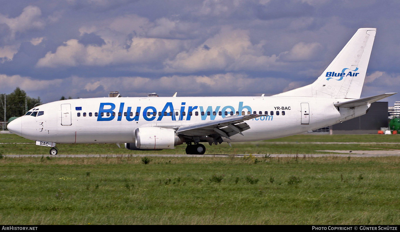 Aircraft Photo of YR-BAC | Boeing 737-377 | Blue Air | AirHistory.net #315081