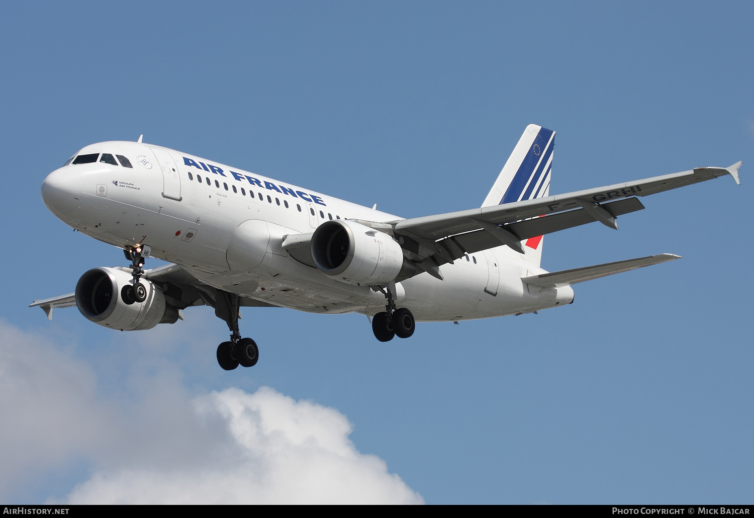 Aircraft Photo of F-GRHI | Airbus A319-111 | Air France | AirHistory.net #315085