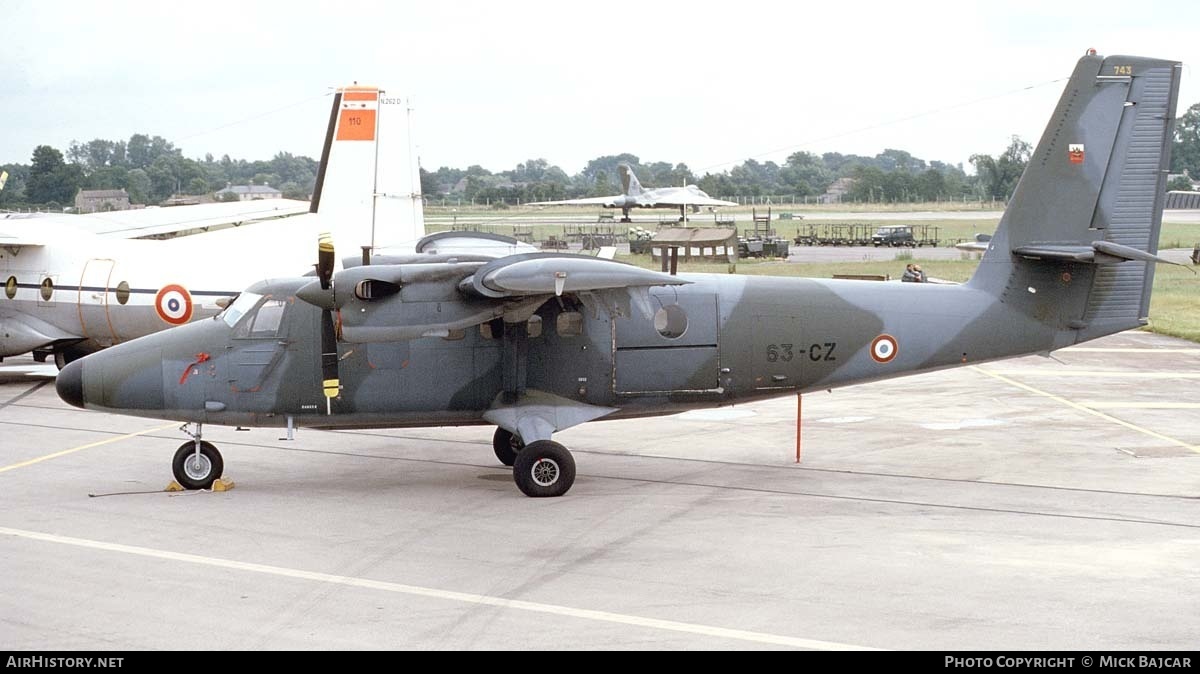 Aircraft Photo of 743 | De Havilland Canada DHC-6-300 Twin Otter | France - Air Force | AirHistory.net #315096