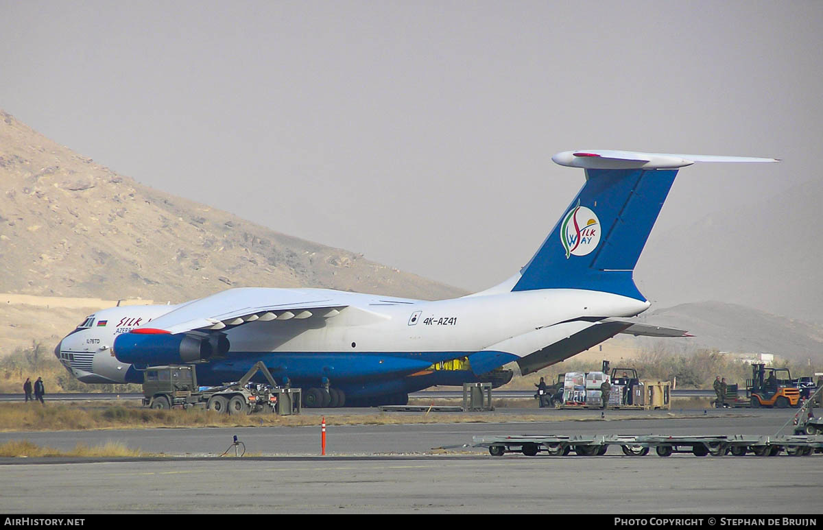 Aircraft Photo of 4K-AZ41 | Ilyushin Il-76TD | SilkWay Azerbaijan Cargo | AirHistory.net #315100