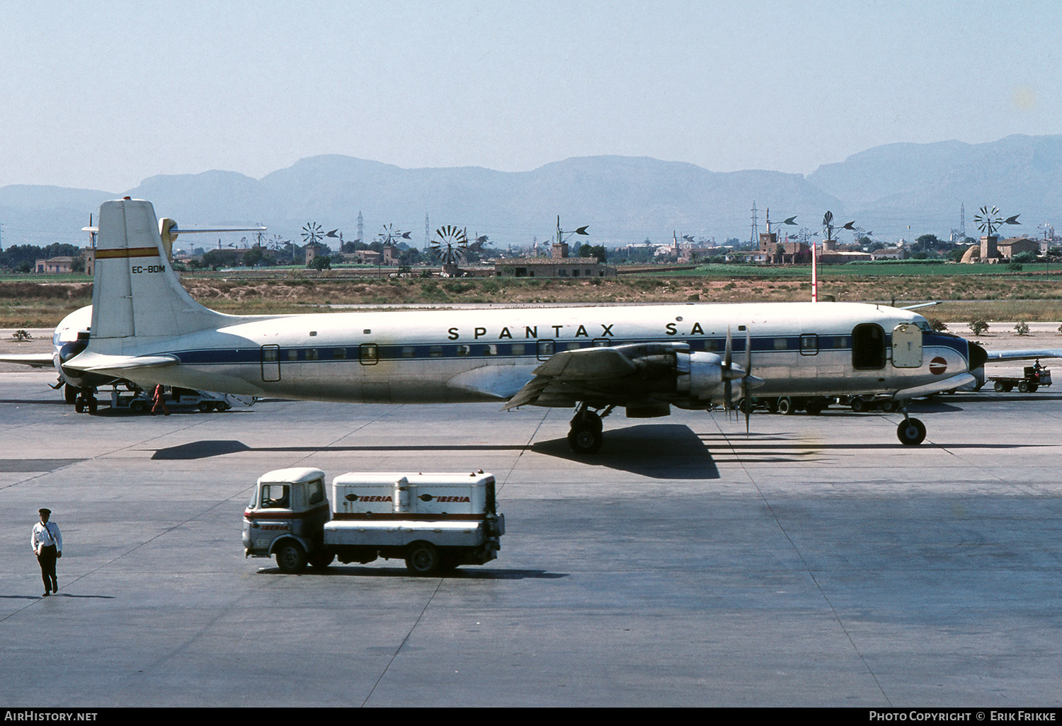 Aircraft Photo of EC-BDM | Douglas DC-7C | Spantax | AirHistory.net #315118