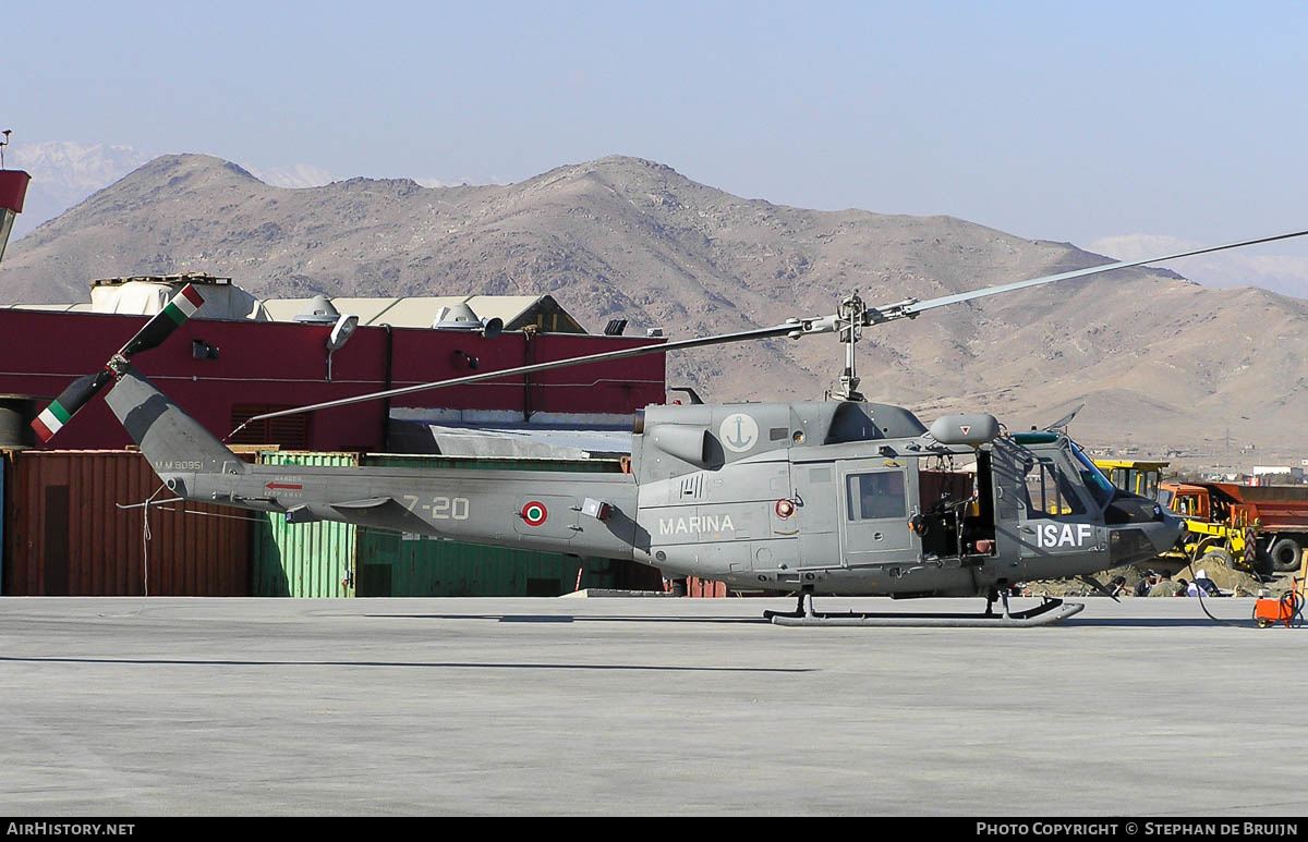 Aircraft Photo of MM80951 | Agusta AB-212ASW | Italy - Navy | ISAF - International Security Assistance Force | AirHistory.net #315125