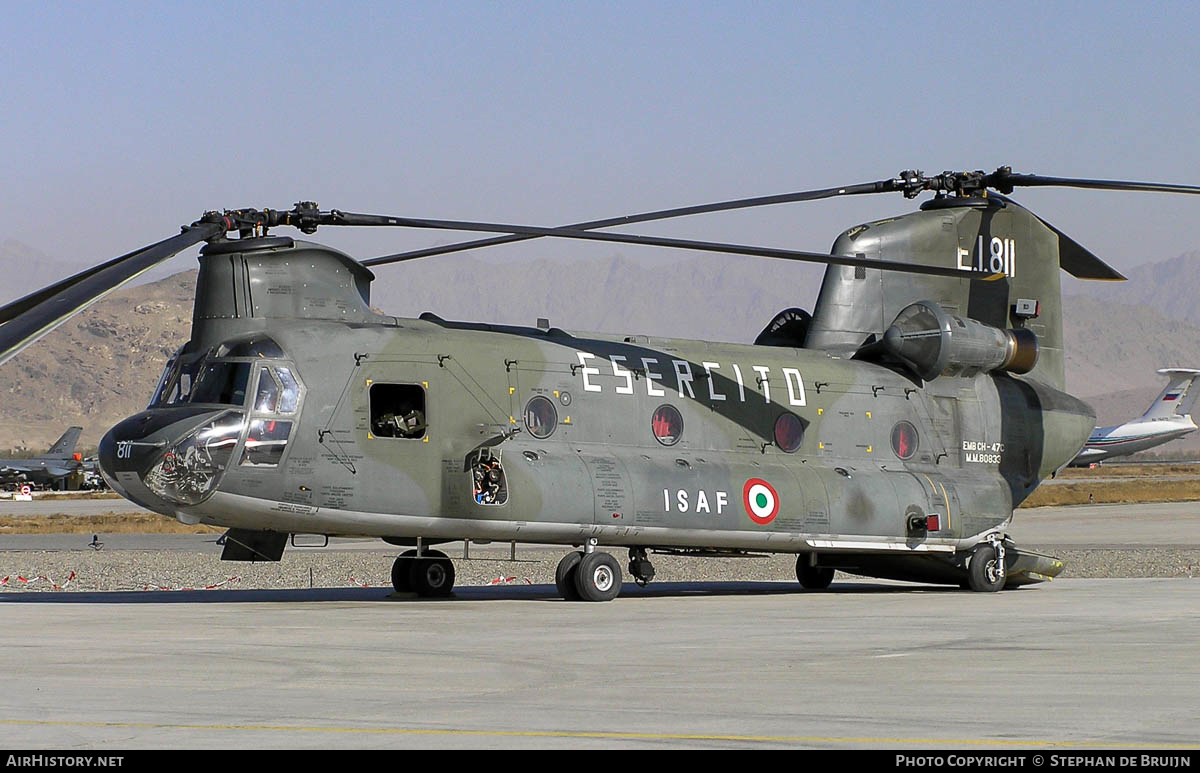 Aircraft Photo of MM80833 | Boeing Vertol CH-47C Chinook | Italy - Army | AirHistory.net #315127