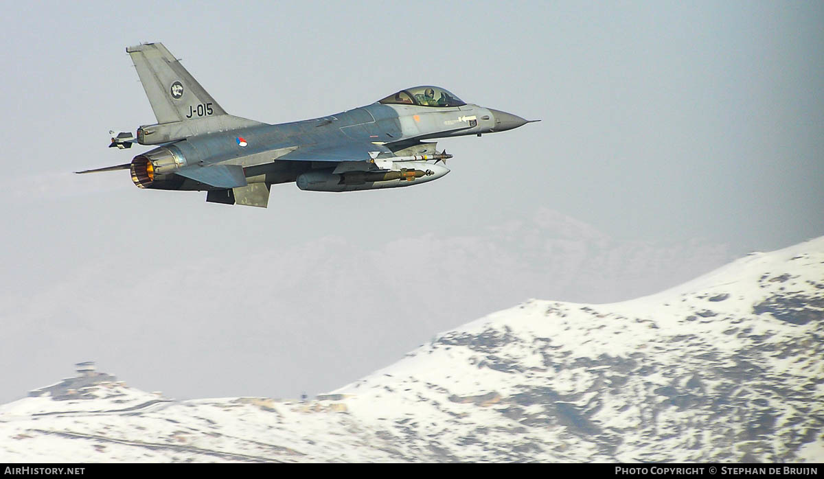 Aircraft Photo of J-015 | General Dynamics F-16AM Fighting Falcon | Netherlands - Air Force | AirHistory.net #315132