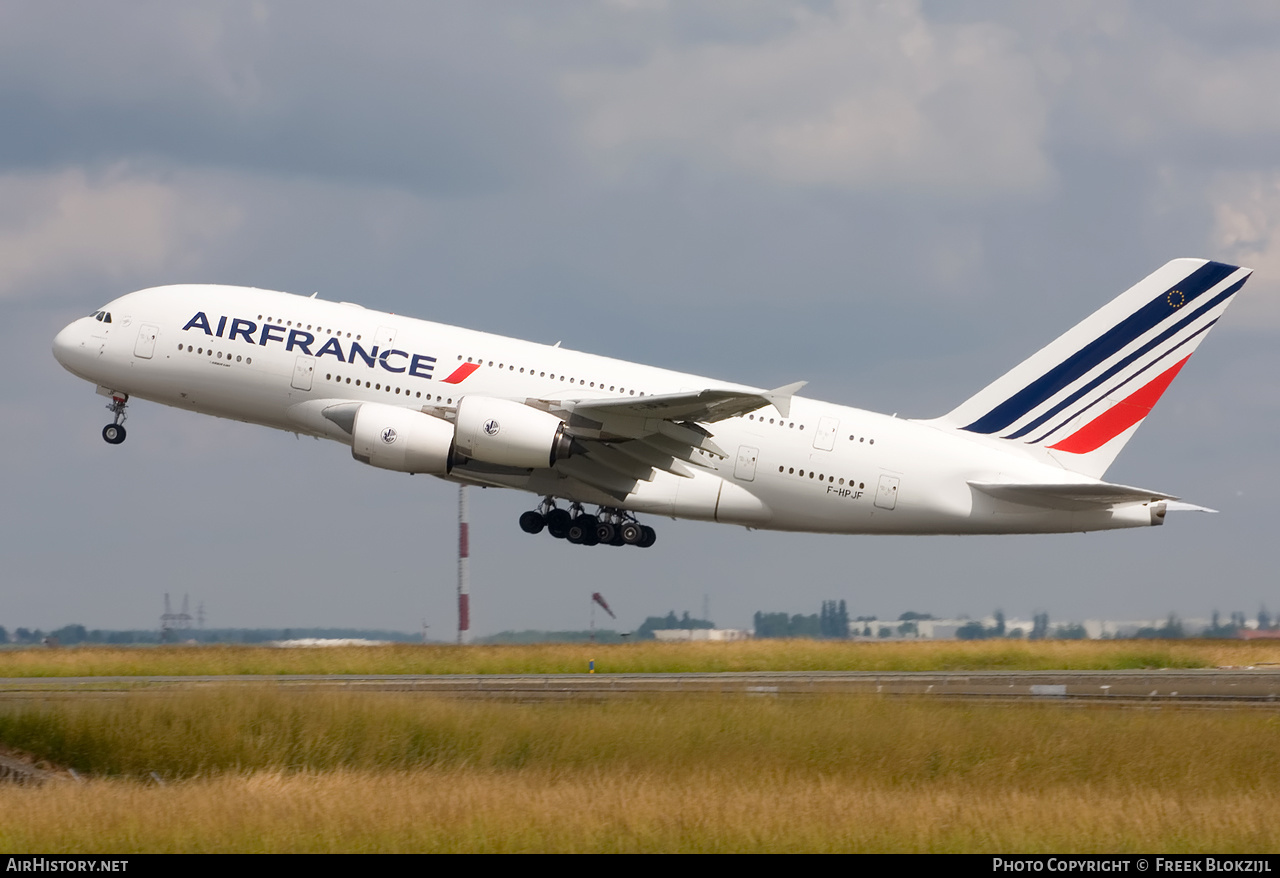 Aircraft Photo of F-HPJF | Airbus A380-861 | Air France | AirHistory.net #315143