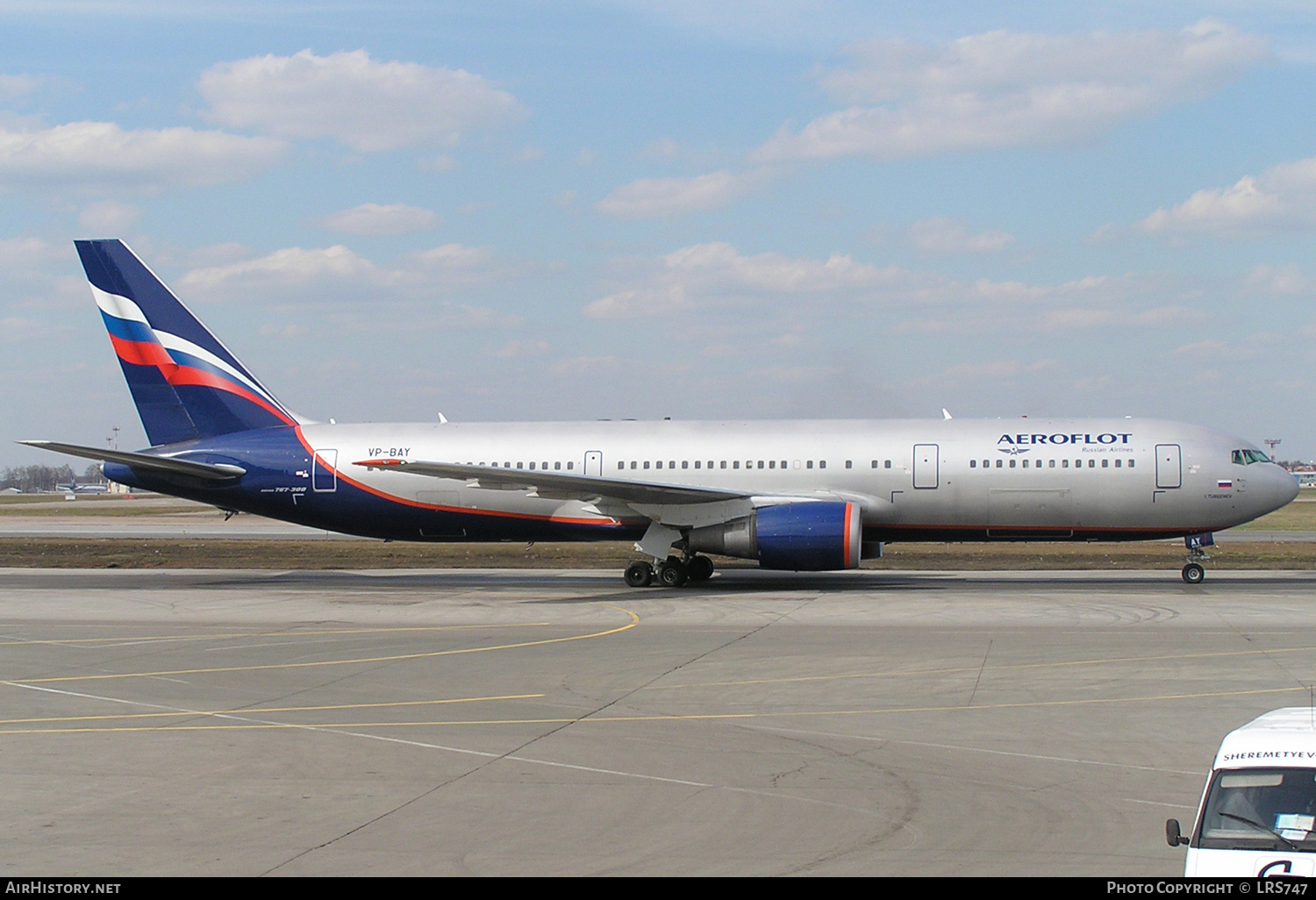 Aircraft Photo of VP-BAY | Boeing 767-36N/ER | Aeroflot - Russian Airlines | AirHistory.net #315160