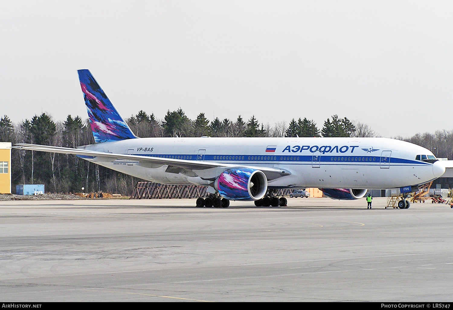 Aircraft Photo of VP-BAS | Boeing 777-2Q8/ER | Aeroflot - Russian Airlines | AirHistory.net #315164