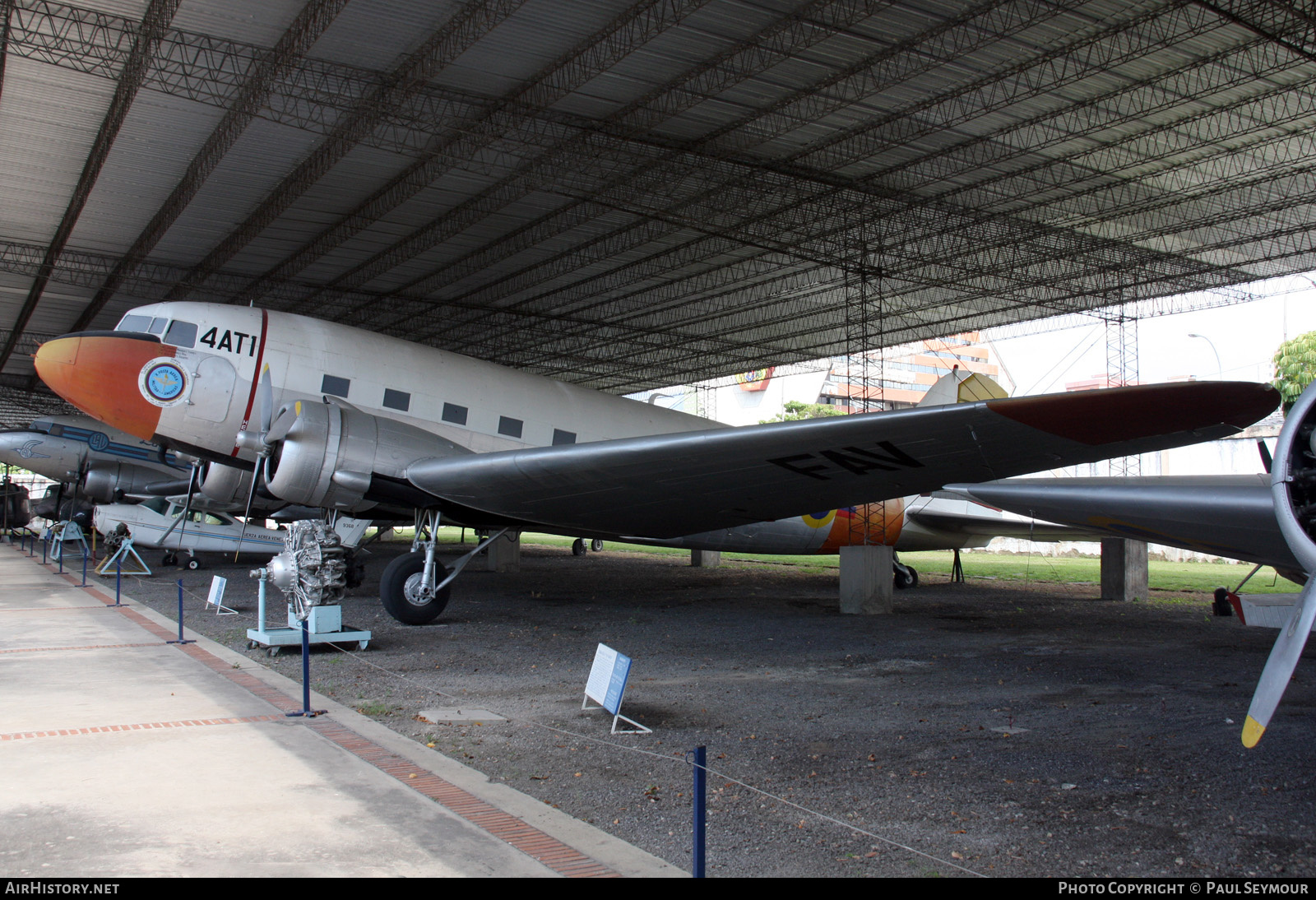 Aircraft Photo of 4AT1 | Douglas DC-3-455 | Venezuela - Air Force | AirHistory.net #315186