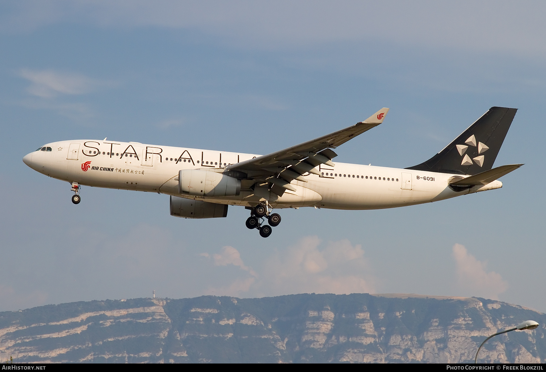 Aircraft Photo of B-6091 | Airbus A330-243 | Air China | AirHistory.net #315194