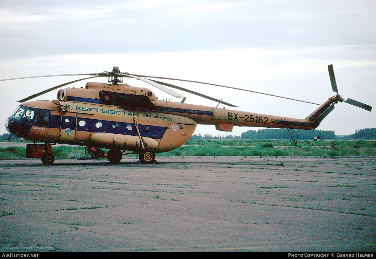 Aircraft Photo of EX-25182 | Mil Mi-8MTV-1 | Kyrgyzstan Airlines | AirHistory.net #315207
