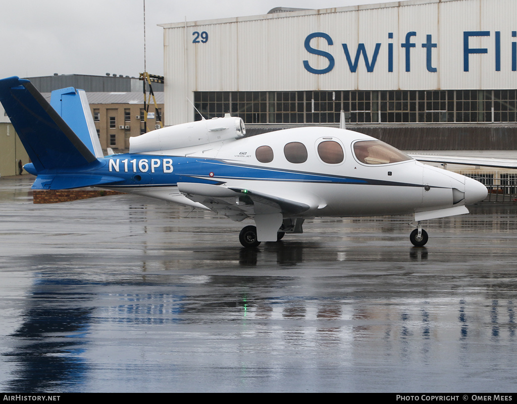 Aircraft Photo of N116PB | Cirrus SF-50 Vision G2 | AirHistory.net #315217