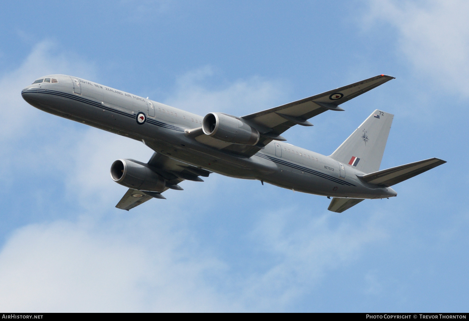 Aircraft Photo of NZ7572 | Boeing 757-2K2 | New Zealand - Air Force | AirHistory.net #315227