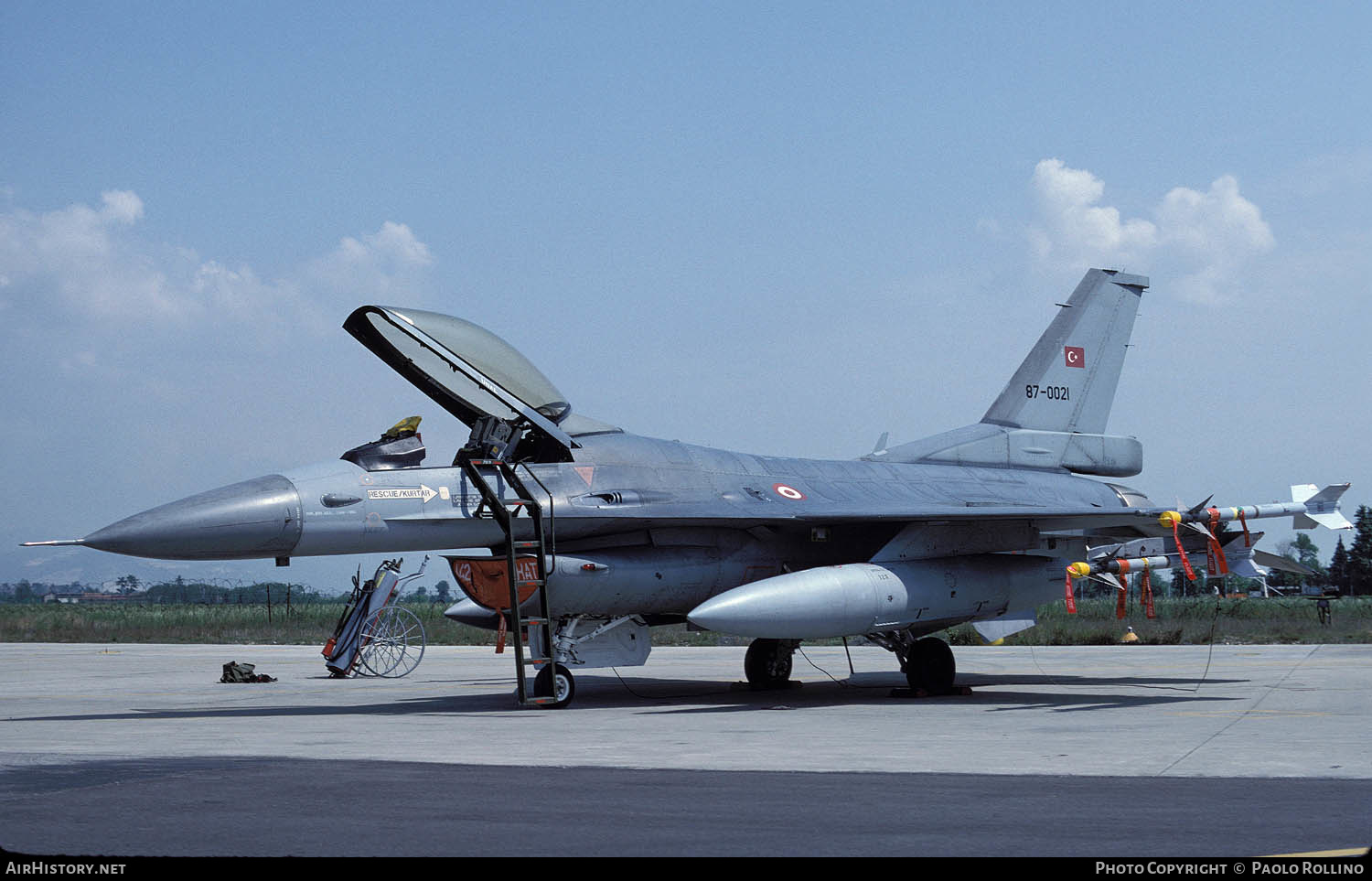 Aircraft Photo of 87-0021 | Lockheed Martin F-16C Fighting Falcon | Turkey - Air Force | AirHistory.net #315237