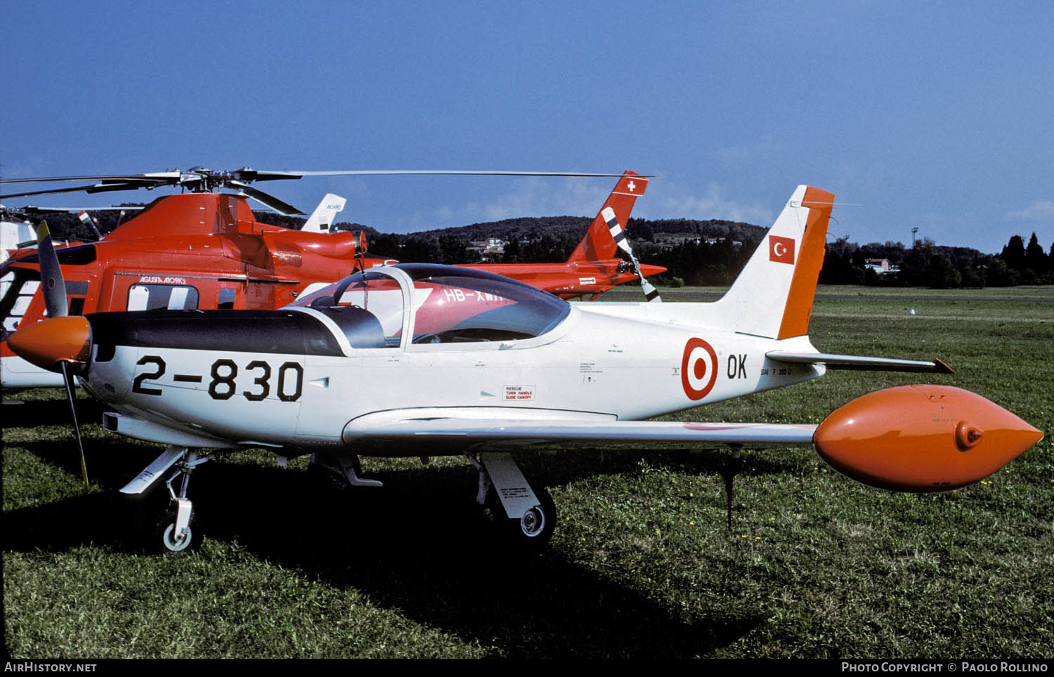 Aircraft Photo of 2-830 | SIAI-Marchetti SF-260D | Turkey - Air Force | AirHistory.net #315238