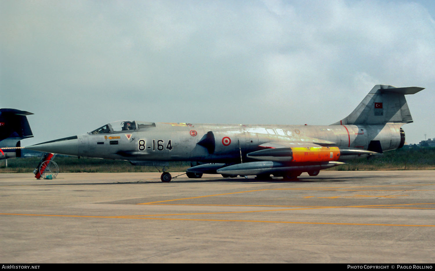 Aircraft Photo of 8164 | Lockheed F-104G Starfighter | Turkey - Air Force | AirHistory.net #315239