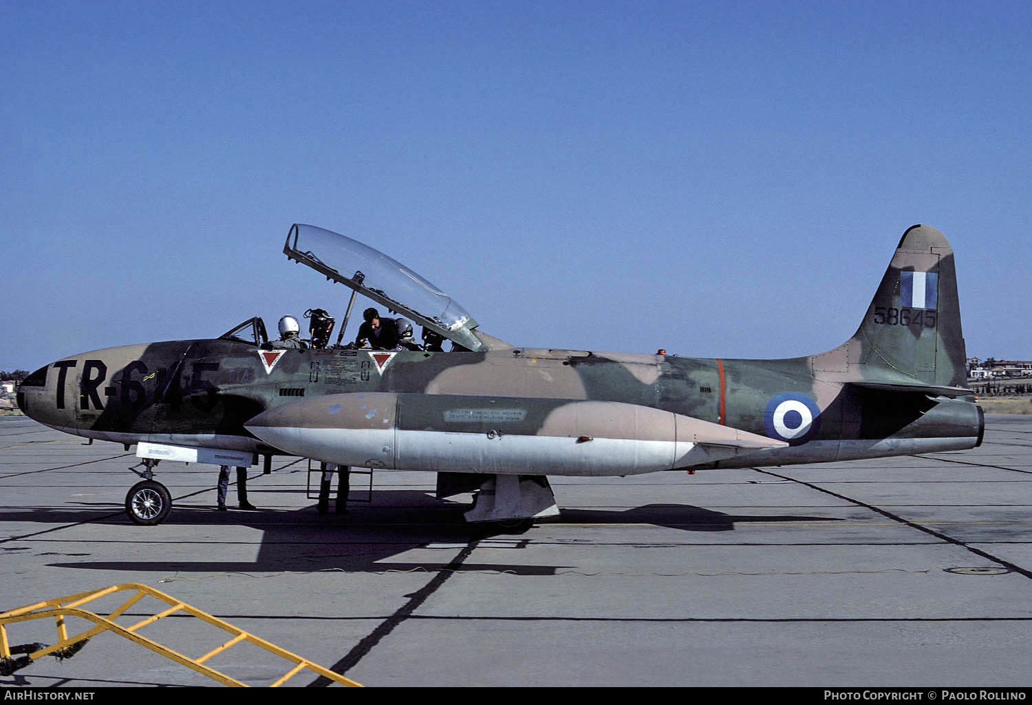 Aircraft Photo of 58645 | Lockheed T-33A | Greece - Air Force | AirHistory.net #315248