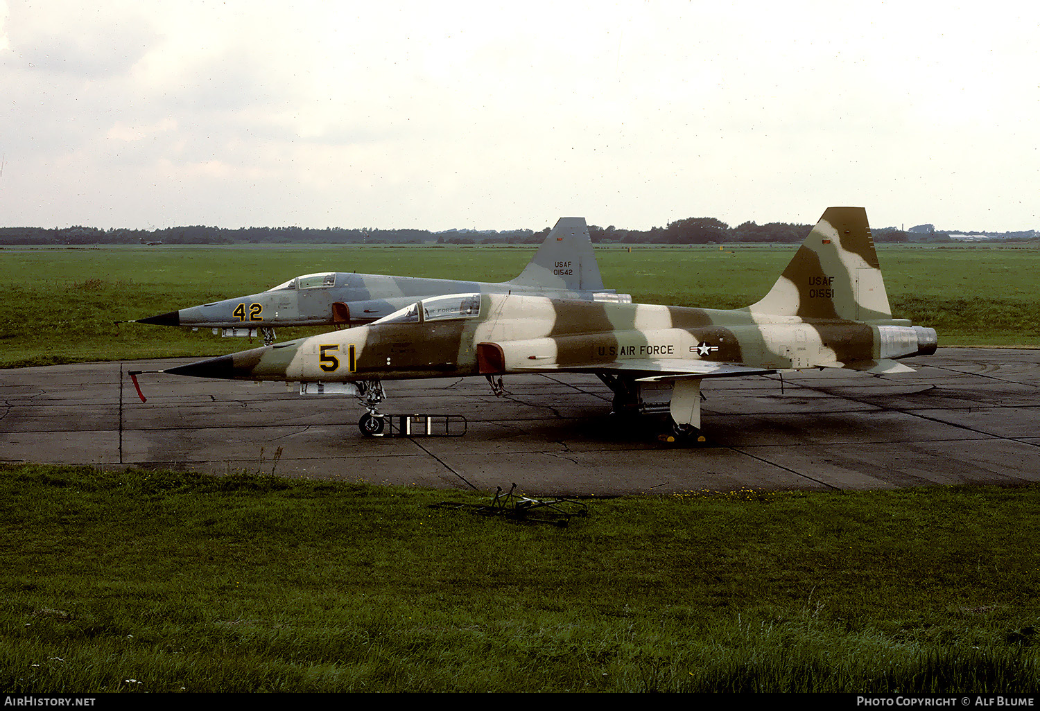 Aircraft Photo of 74-1551 / 01551 | Northrop F-5E Tiger II | USA - Air Force | AirHistory.net #315262