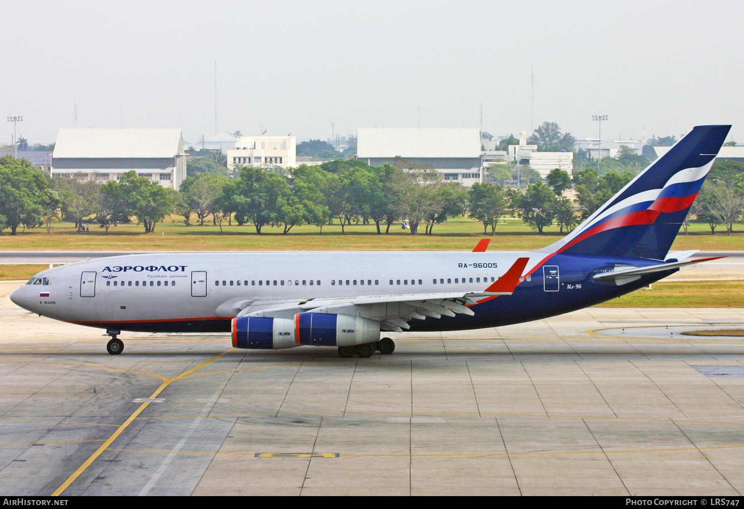 Aircraft Photo of RA-96005 | Ilyushin Il-96-300 | Aeroflot - Russian Airlines | AirHistory.net #315265