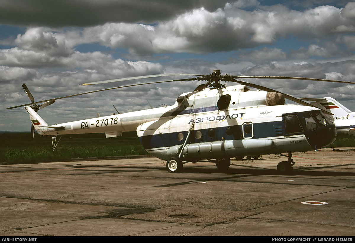 Aircraft Photo of RA-27078 | Mil Mi-8MTV-1 | Aeroflot | AirHistory.net #315266