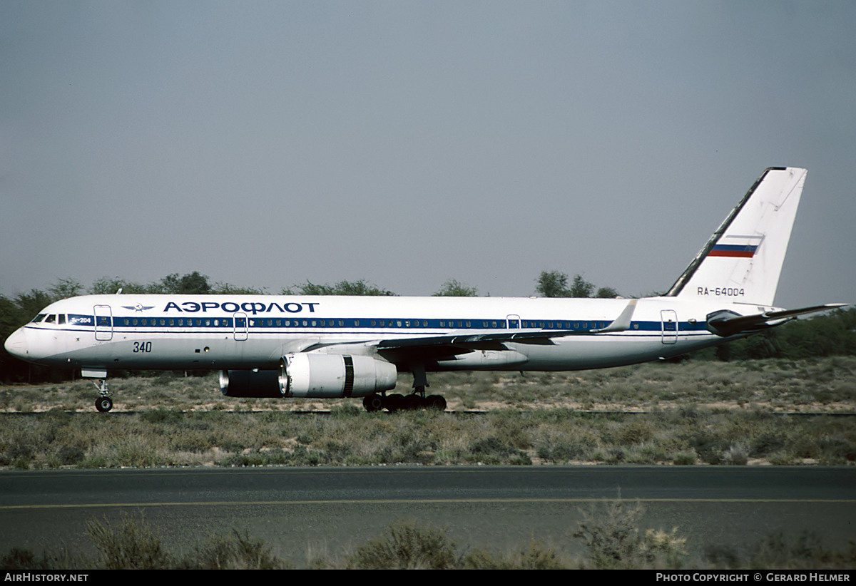 Aircraft Photo of RA-64004 | Tupolev Tu-204 | Aeroflot | AirHistory.net #315271