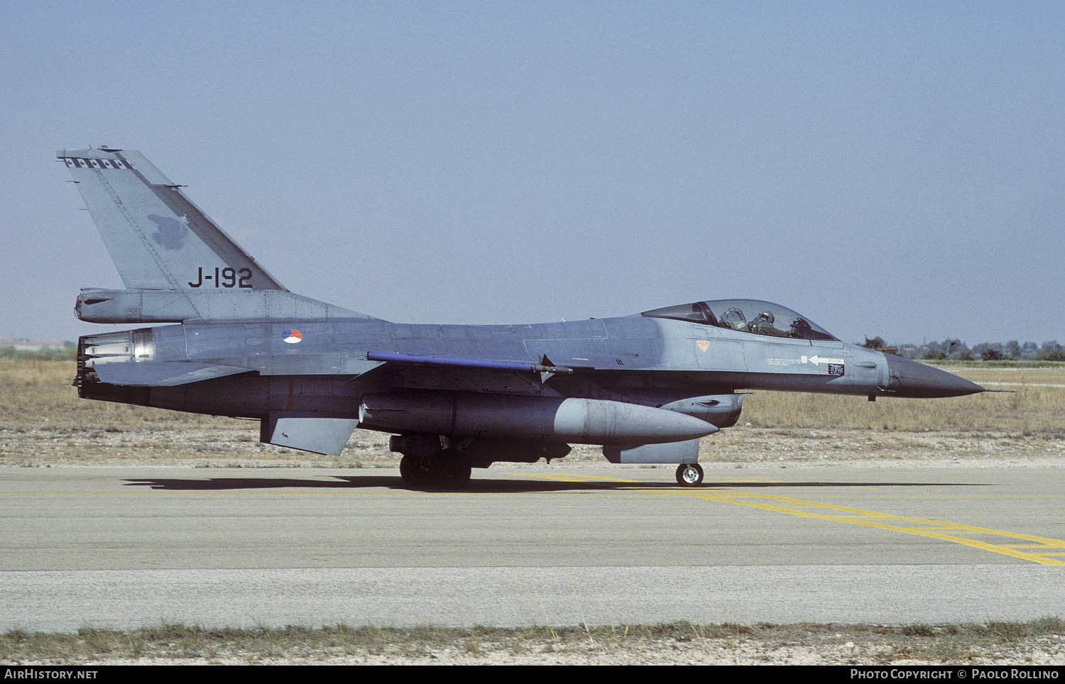 Aircraft Photo of J-192 | General Dynamics F-16A Fighting Falcon | Netherlands - Air Force | AirHistory.net #315273