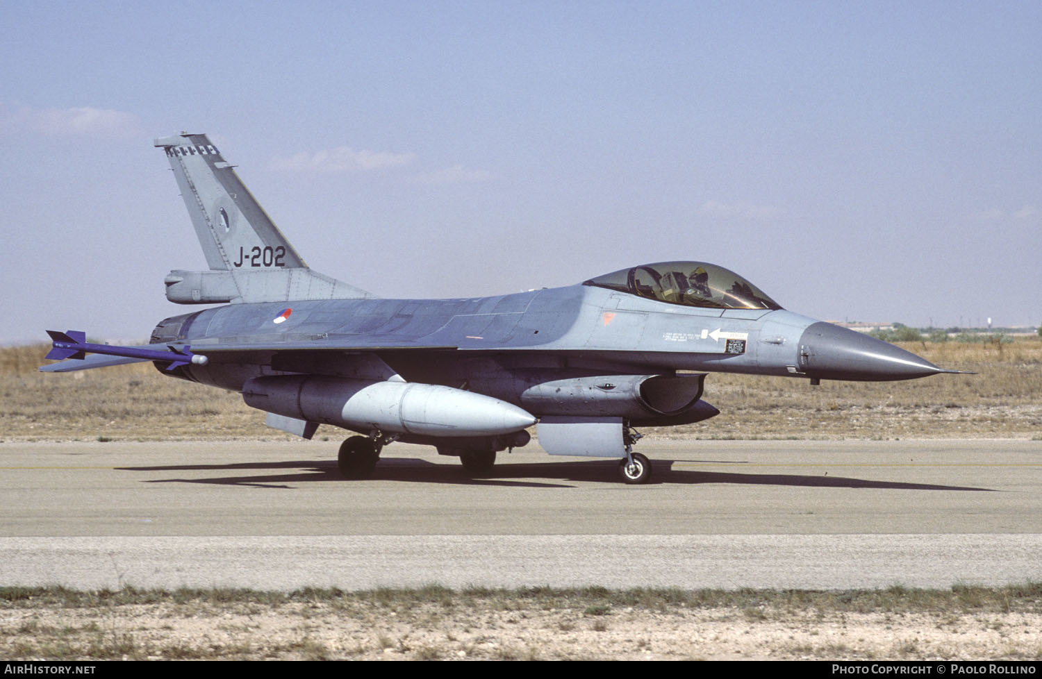 Aircraft Photo of J-202 | General Dynamics F-16A Fighting Falcon | Netherlands - Air Force | AirHistory.net #315274