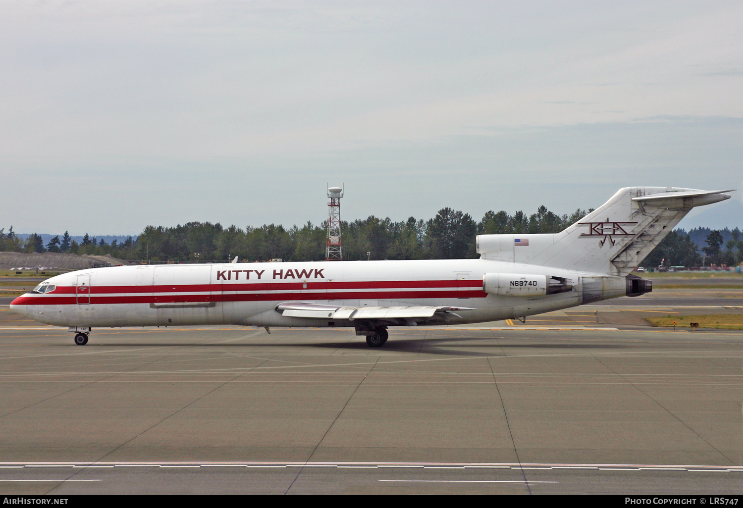 Aircraft Photo of N69740 | Boeing 727-224/Adv(F) | Kitty Hawk AirCargo - KHA | AirHistory.net #315279