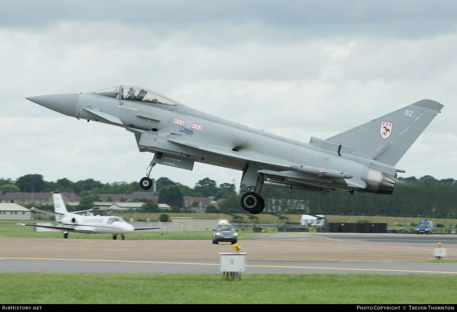 Aircraft Photo of ZJ911 | Eurofighter EF-2000 Typhoon F2 | UK - Air Force | AirHistory.net #315282