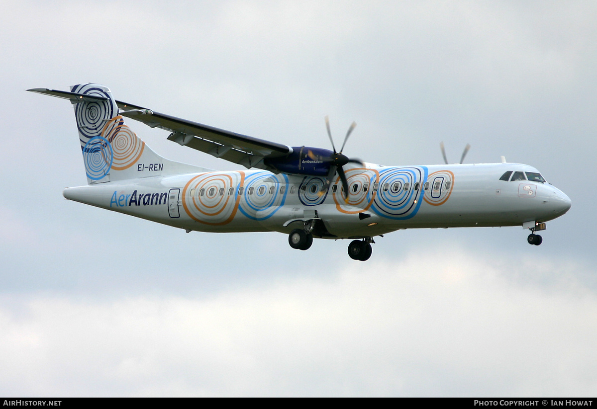 Aircraft Photo of EI-REN | ATR ATR-72-500 (ATR-72-212A) | Aer Arann | AirHistory.net #315286