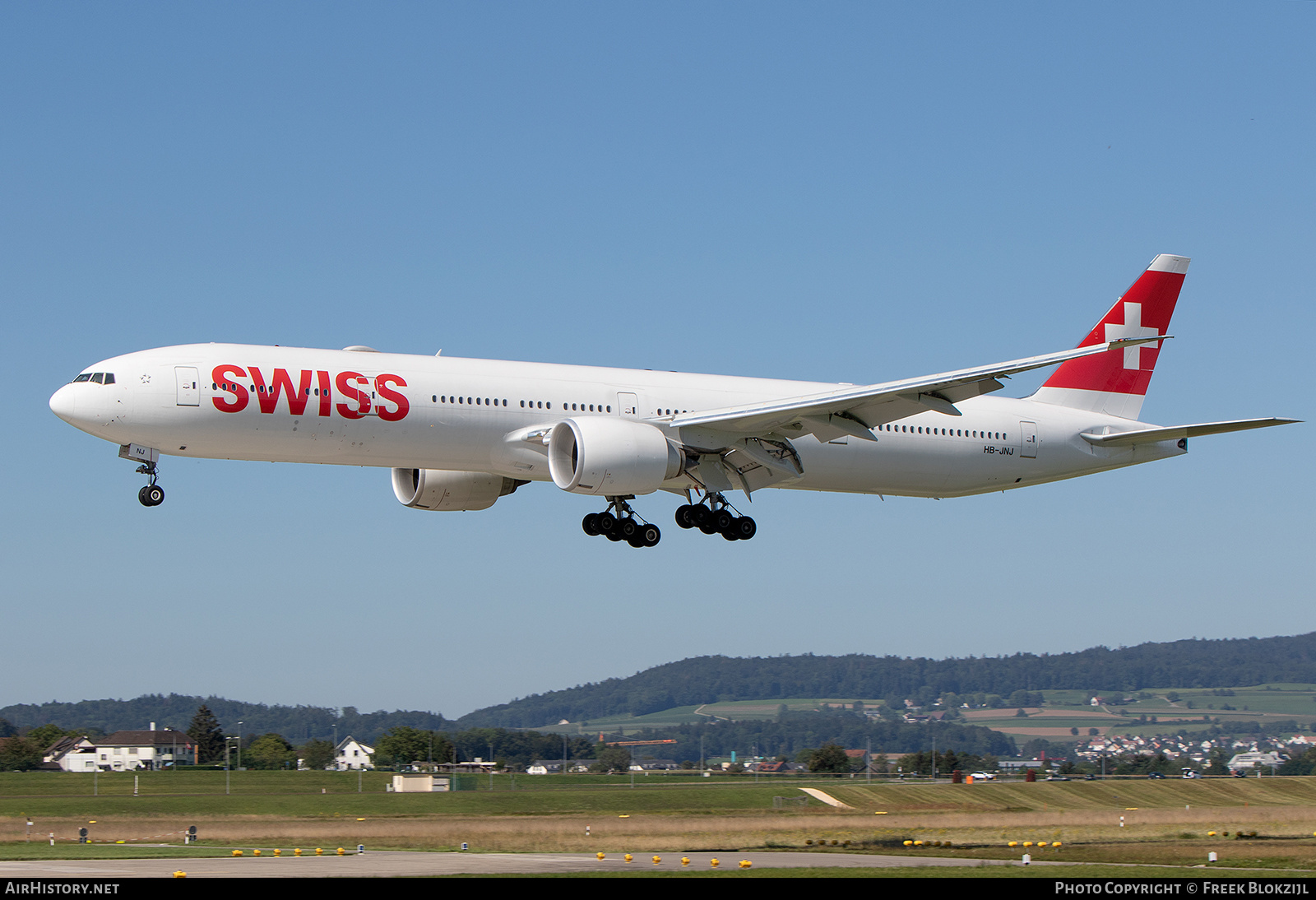 Aircraft Photo of HB-JNJ | Boeing 777-300/ER | Swiss International Air Lines | AirHistory.net #315307