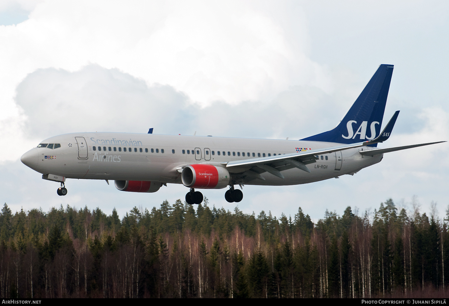 Aircraft Photo of LN-RGH | Boeing 737-86N | Scandinavian Airlines - SAS | AirHistory.net #315318