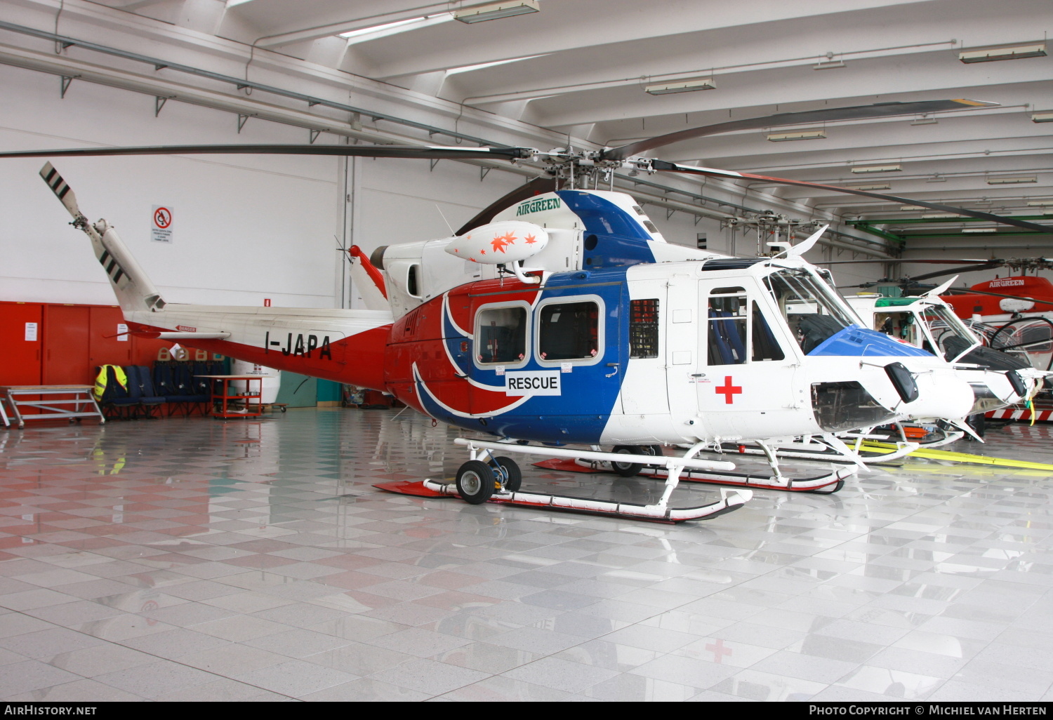 Aircraft Photo of I-JAPA | Bell 412EP | Airgreen | AirHistory.net #315323