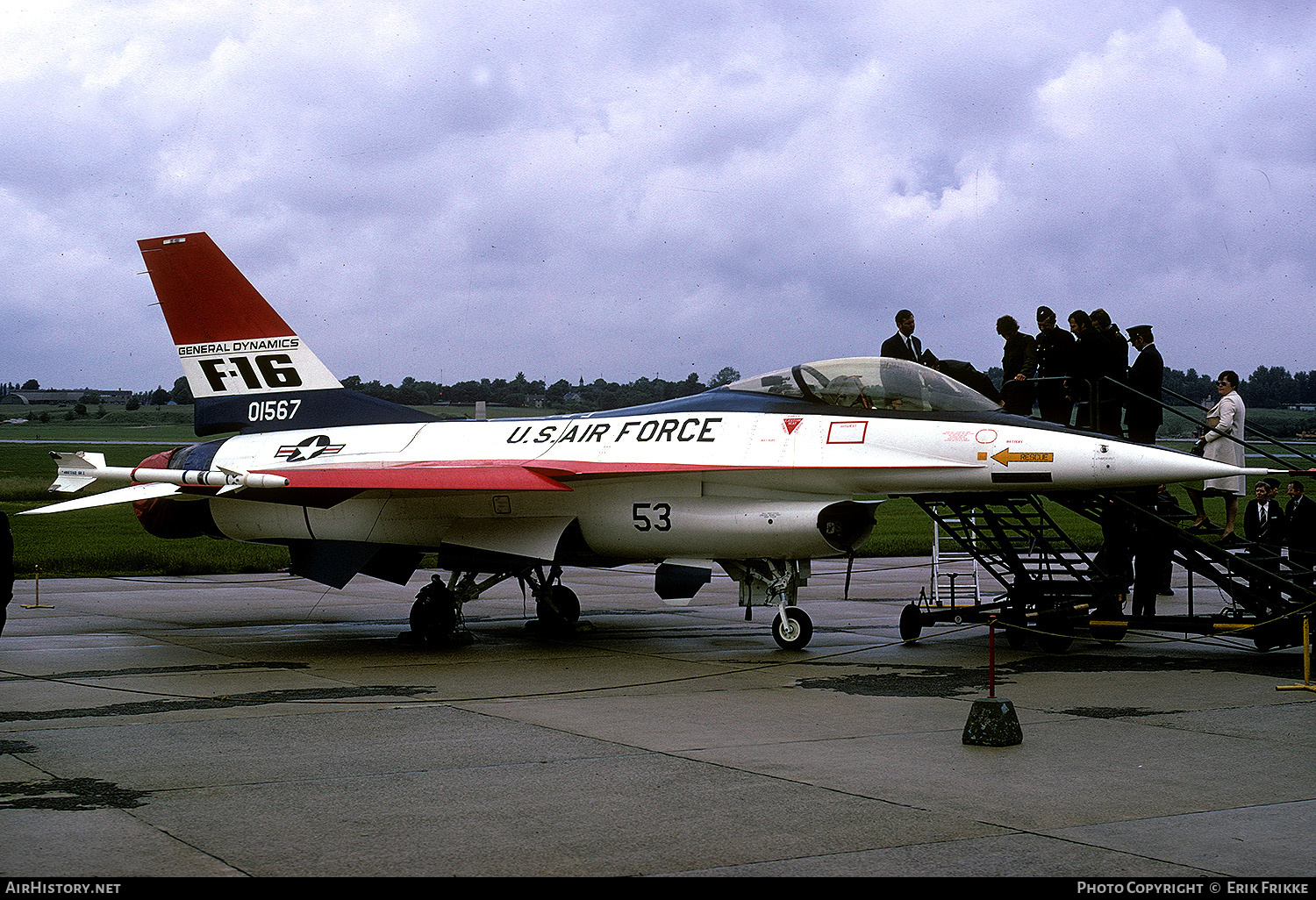 Aircraft Photo of 72-1567 / 01567 | General Dynamics YF-16 Fighting Falcon | USA - Air Force | AirHistory.net #315367