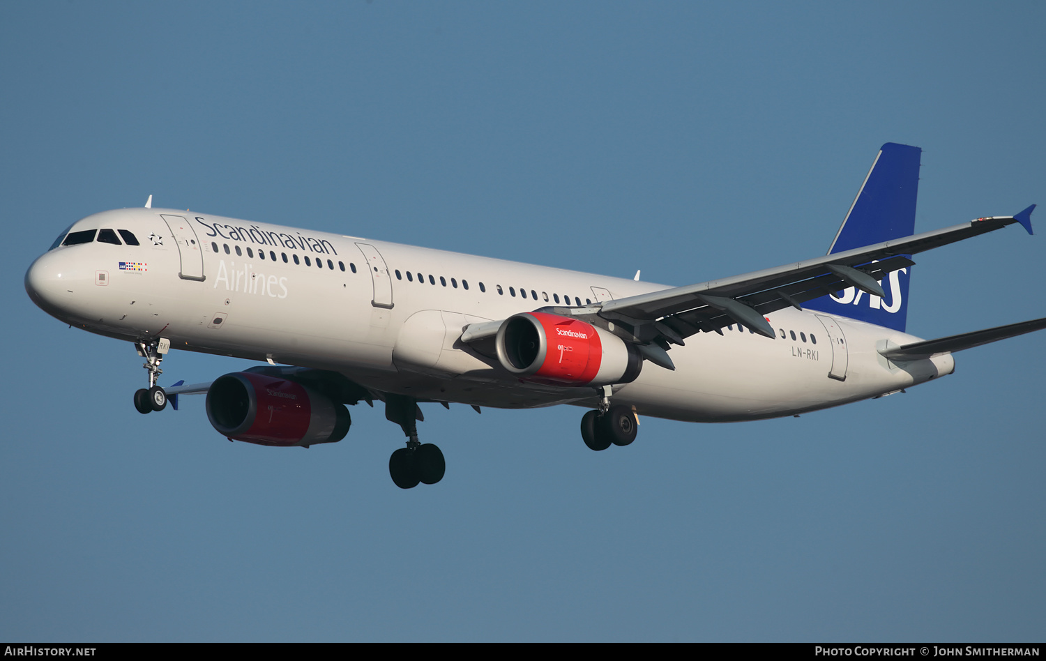 Aircraft Photo of LN-RKI | Airbus A321-232 | Scandinavian Airlines - SAS | AirHistory.net #315370