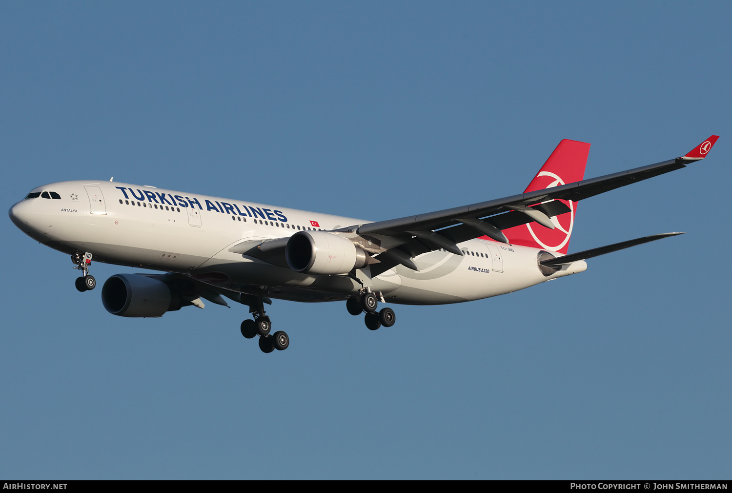 Aircraft Photo of TC-JND | Airbus A330-203 | Turkish Airlines | AirHistory.net #315372