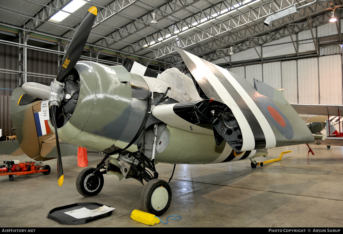 Aircraft Photo of G-RUMW / JV579 | Grumman FM-2 Wildcat | UK - Navy | AirHistory.net #315398