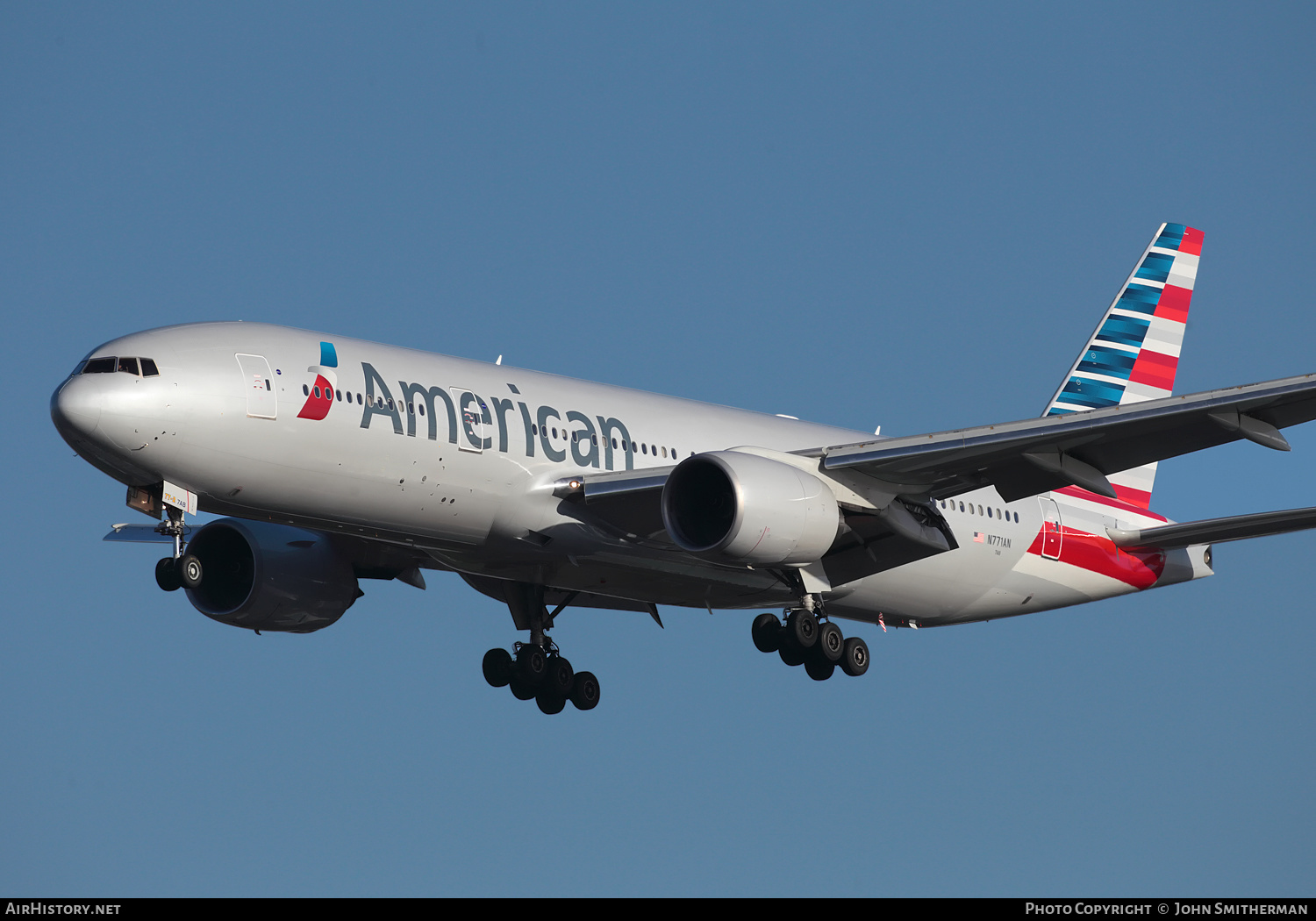 Aircraft Photo of N771AN | Boeing 777-223/ER | American Airlines | AirHistory.net #315409