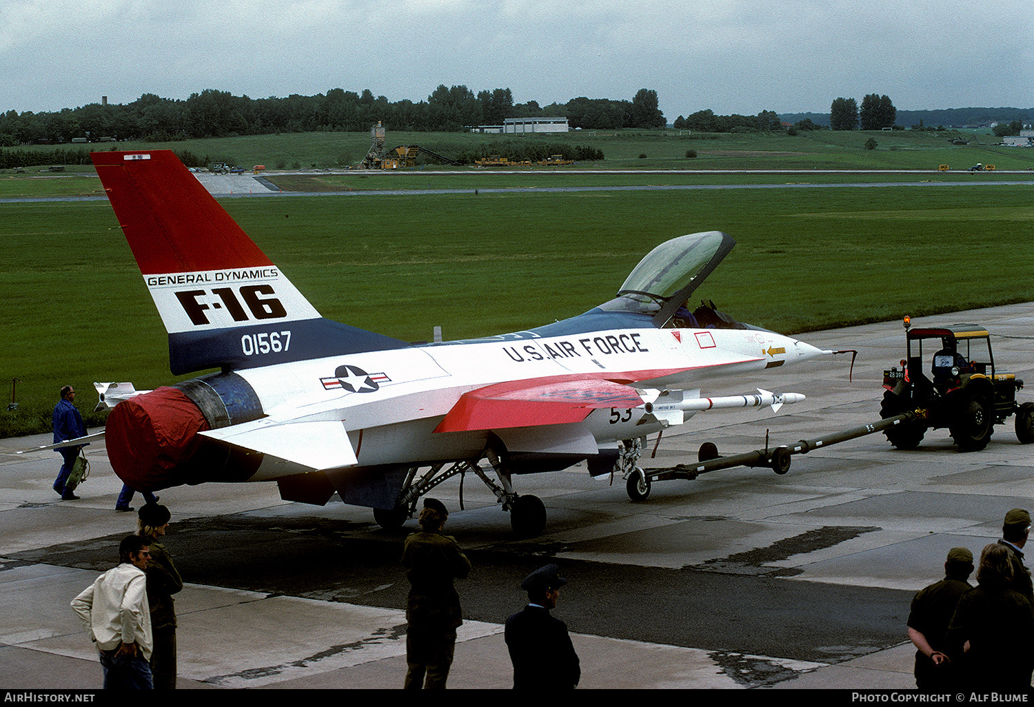 Aircraft Photo of 72-1567 / 01567 | General Dynamics YF-16 Fighting Falcon | USA - Air Force | AirHistory.net #315428