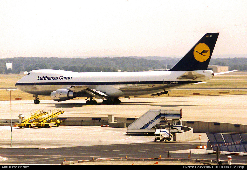 Aircraft Photo of D-ABZI | Boeing 747-230F/SCD | Lufthansa Cargo | AirHistory.net #315429