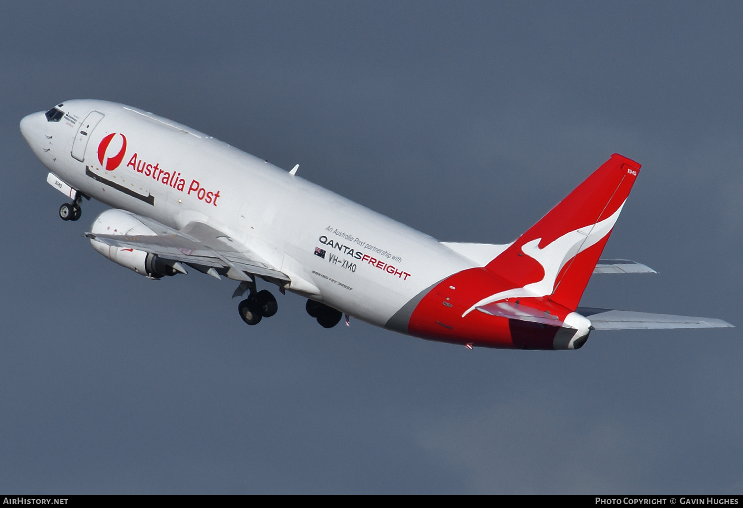 Aircraft Photo of VH-XMO | Boeing 737-376(SF) | Australia Post | AirHistory.net #315446